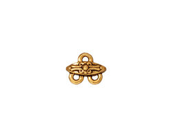 TierraCast Antique Gold (plated) Tudor 2-1 Link 10x8mm