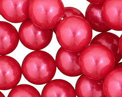 Dragonfruit Shell Pearl Round 14mm