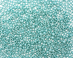 TOHO Opaque Lustered Turquoise Round 11/0 Seed Bead