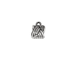 Pewter Knot Bail (Large Hole) 8x11mm
