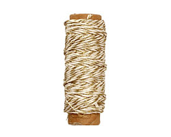 Metallic Gold Hemp Twine 10 lb, 29 ft