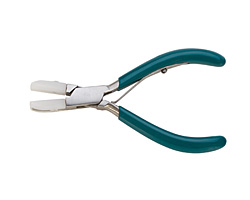 Flat Jaw Nylon Pliers w/ Spring