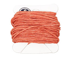 Salmon Irish Waxed Linen 7 ply