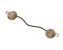 Jangles Ceramic Gray (matte) Wavy Link 56-67x11-12mm