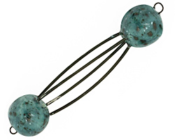 Jangles Ceramic Turquoise Cage 73-83x13-17mm
