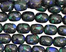Azurite Malachite Barrel 10x8mm
