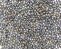 TOHO Matte Iris Gray Round 11/0 Seed Bead