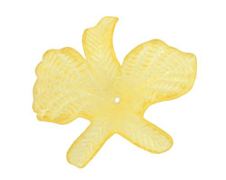 Lucite Jonquil Orchid 7x33-36mm