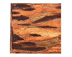 Lillypilly Enchantment Flower Garden Patina Copper Sheet 3"x3", 36 gauge
