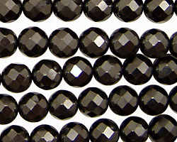 Hematite Faceted Round 8mm