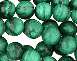 Malachite (light) Round 8mm