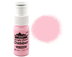 Adirondack Pink Sherbet Acrylic Paint Dabber 29ml