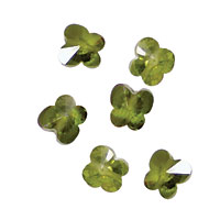 Fern Faceted Butterfly 6x6mm