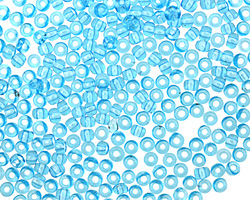 TOHO Transparent Aquamarine Round 8/0 Seed Bead
