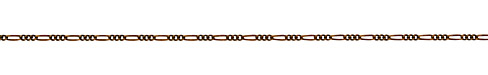 Vintaj Natural Brass Figaro Chain