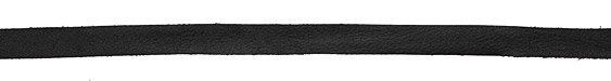 Black Deertan Leather Lace 10mm