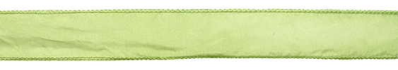 Lime Silk Ribbon 20mm