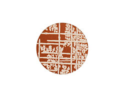 Lillypilly Bronze Bamboo Anodized Aluminum Disc 19mm, 24 gauge