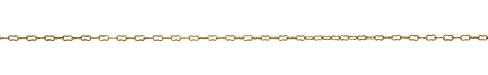 Antique Gold (plated) Peanut Cable Chain