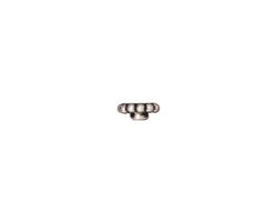 TierraCast Antique Silver (plated) Beaded BeadAligner 8mm