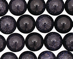 Blue Goldstone Round 10mm