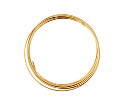 German Style Wire Non Tarnish Brass Square 20 gauge, 2 meters