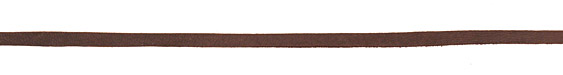 Chocolate Deerskin Leather Lace 3/16"