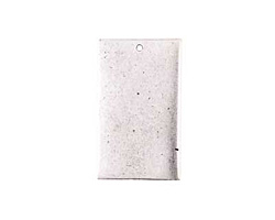 Nunn Design Antique Silver (plated) Flat Grande Rectangle Tag 21x37mm