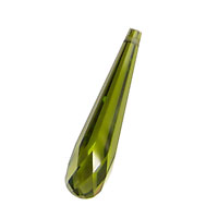 Fern Faceted Teardrop 7x30mm