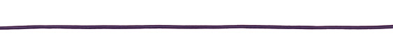 Violet Round Leather Cord 2mm