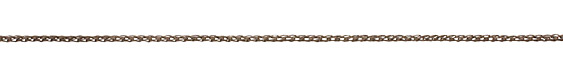 Vintaj Natural Brass Woven Wire Chain 1.5mm