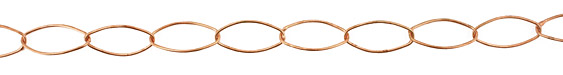 Handmade Copper Horse Eye Chain