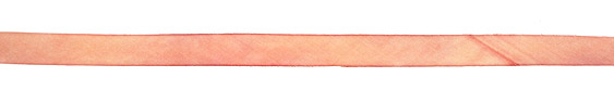 Mango Ice Cream Hand Dyed 100% Silk Ribbon 7/16"