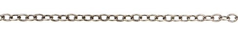 Antique Silver (plated) Oval Cable Chain