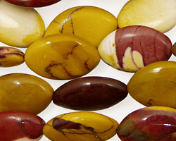 Mookaite Horse Eye 19x12mm