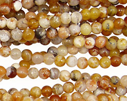 Brandy Opal Round 4mm