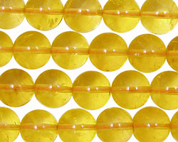 Yellow Fluorite (A) Round 10mm