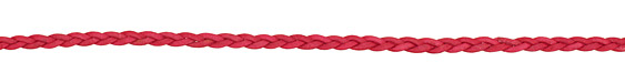 Cyclamen Flat Braided Leather Cord 5mm