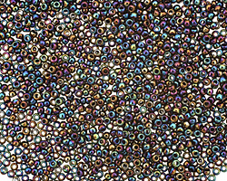 TOHO Metallic Rainbow Iris Round 15/0 Seed Bead