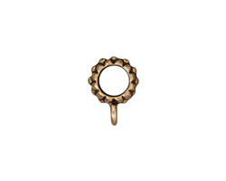 TierraCast Antique Gold (plated) .25 ID Joy Bail 4x14mm