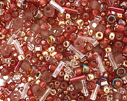 TOHO Kokoro Mauve/Gold Seed Bead Mix