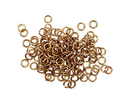 Artistic Wire Non-Tarnish Brass Chain Maille Jump Ring 2.78mm, 20 gauge