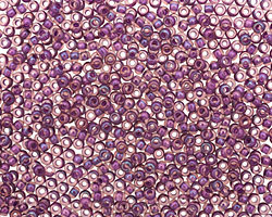TOHO Rainbow Rosaline (with Opaque Purple Lining) Round 11/0 Seed Bead