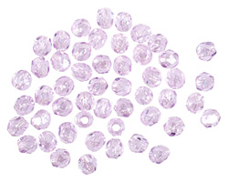Czech Fire Polished Glass Luster Alexandrite Round 3mm