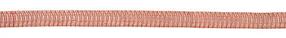 Artistic Wire Brown Mesh 10mm, 1 meter