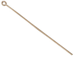TierraCast Nickel Eye Pin 2", 21 gauge