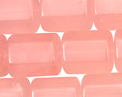 Madagascar Rose Quartz 6 Sided Barrel 17x13mm