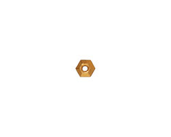 TierraCast Antique Gold (plated) Faceted Heishi 5mm