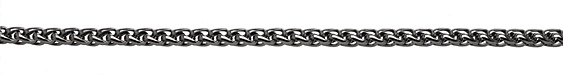 Gunmetal (plated) Wheat Chain