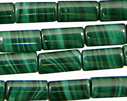 Malachite Thin Pillow 16x8mm